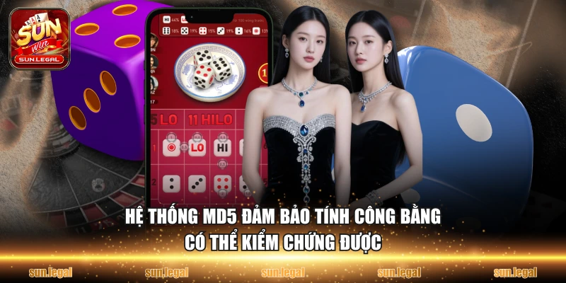 Hệ thống MD5 đảm bảo tính công bằng có thể kiểm chứng được